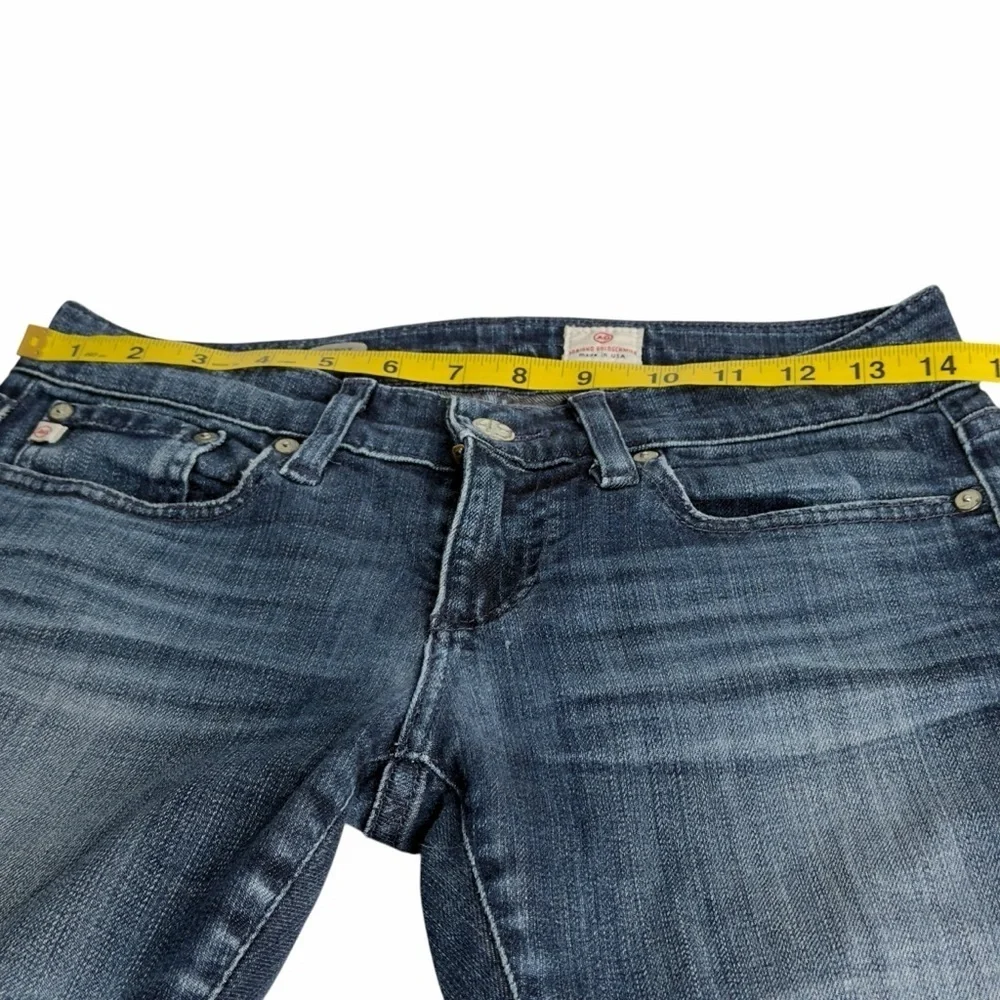 AG Adriano Goldschmied Tomboy Jeans Womens 25 Blue Relaxed Straight Leg